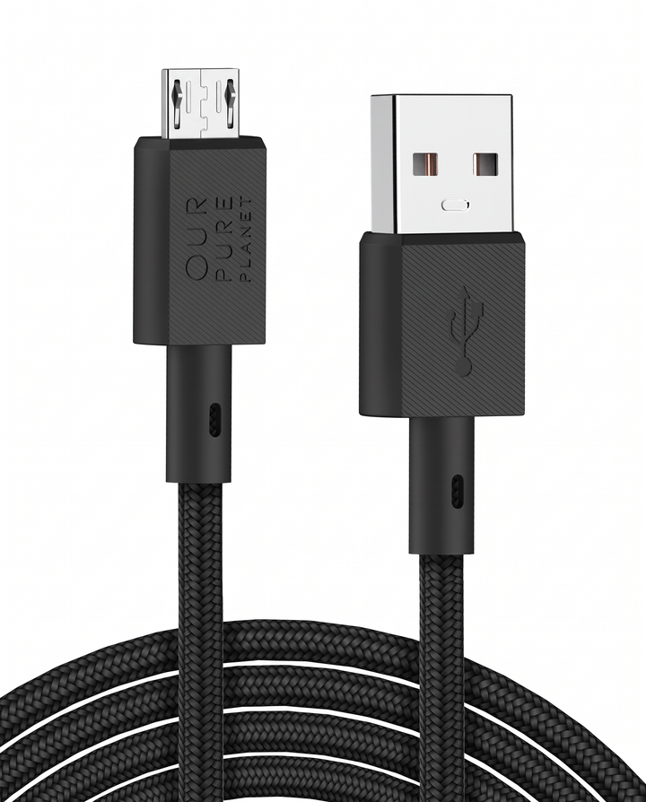 USB-A to Micro cable, 1.2m/4ft