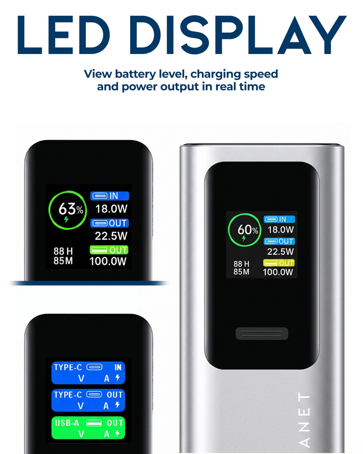 27000 mAh Laptop Power Bank