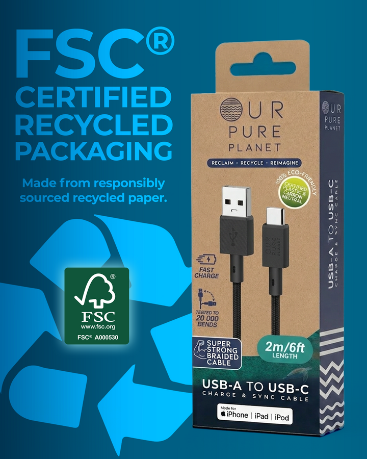 USB-A to USB-C cable