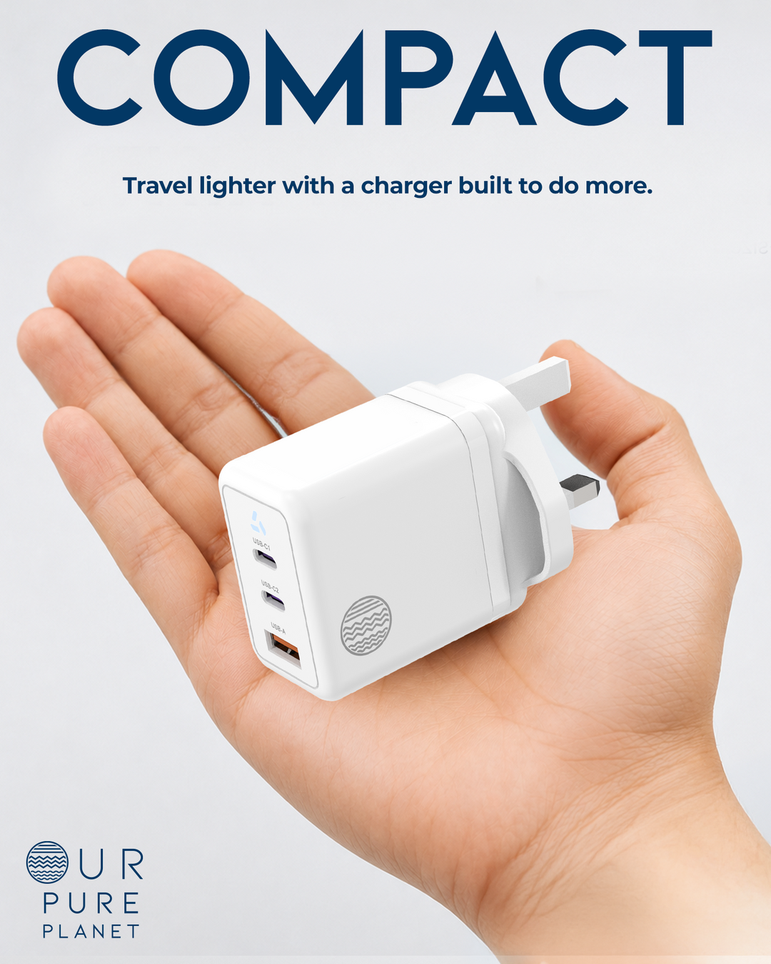 65W GaN Power Wall Charger