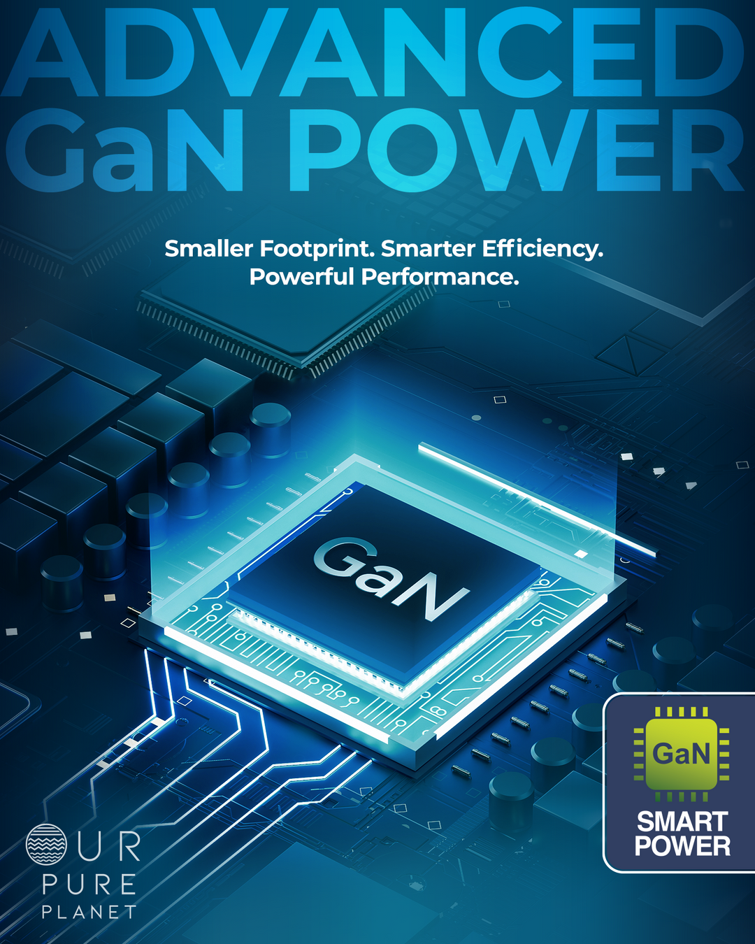 100W GaN Power Wall Charger