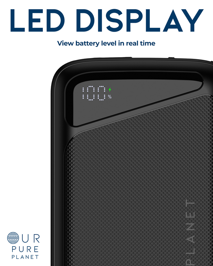 20,000mAh Power Bank (Black)
