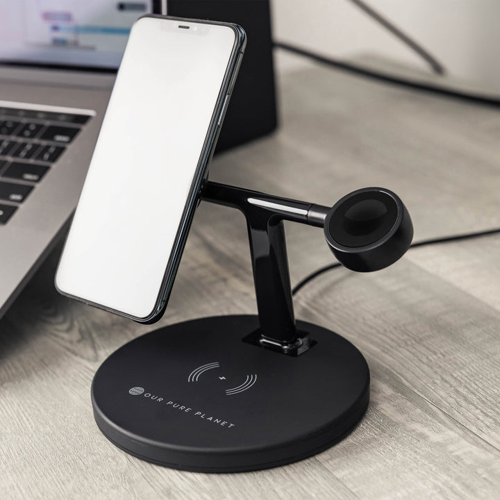3-in-1 15W Wireless MagSafe Charging Dock